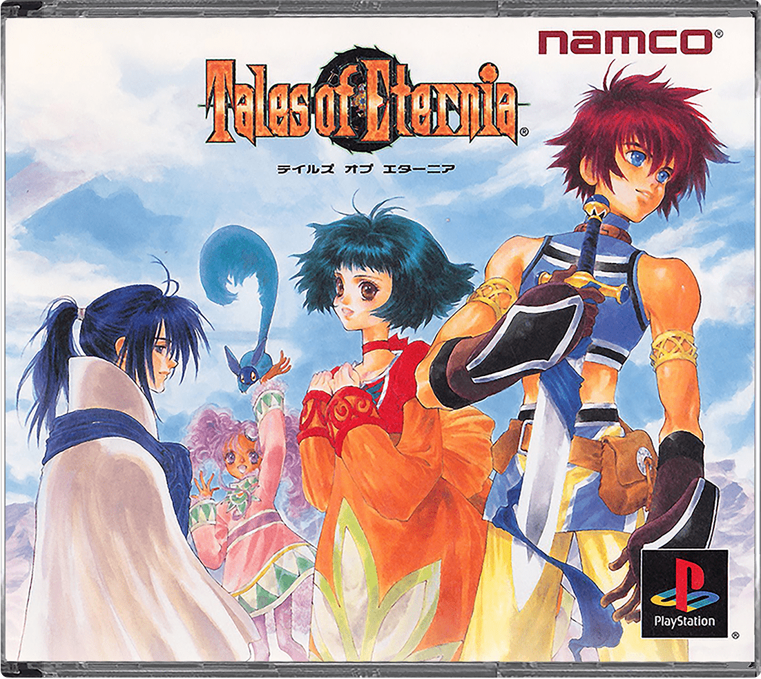 Tales of Eternia box art for Playstation